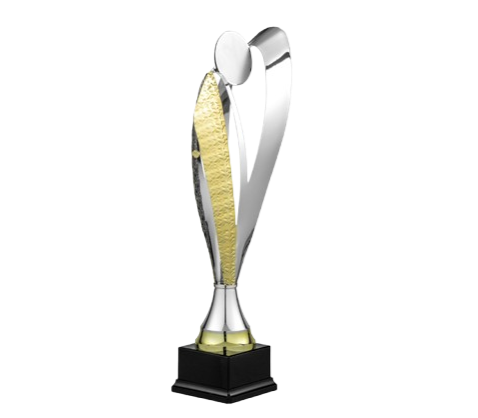 Pohár kov + plast P2223