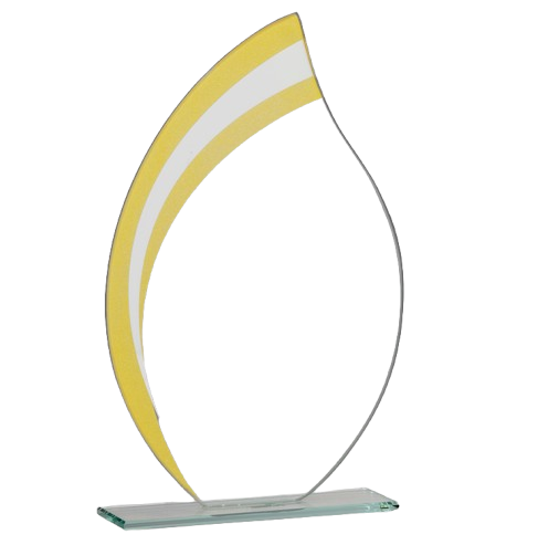 Skleněná trofej 6838