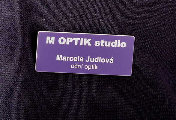 Jmenovka na oděv JM01-magnet