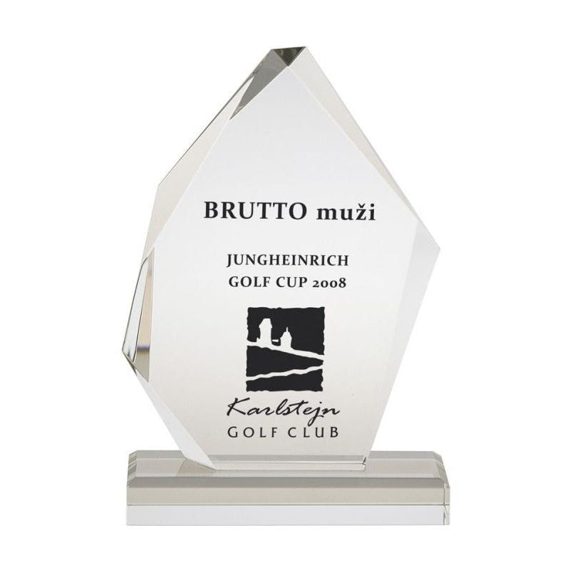 Skleněná trofej univerzal G004