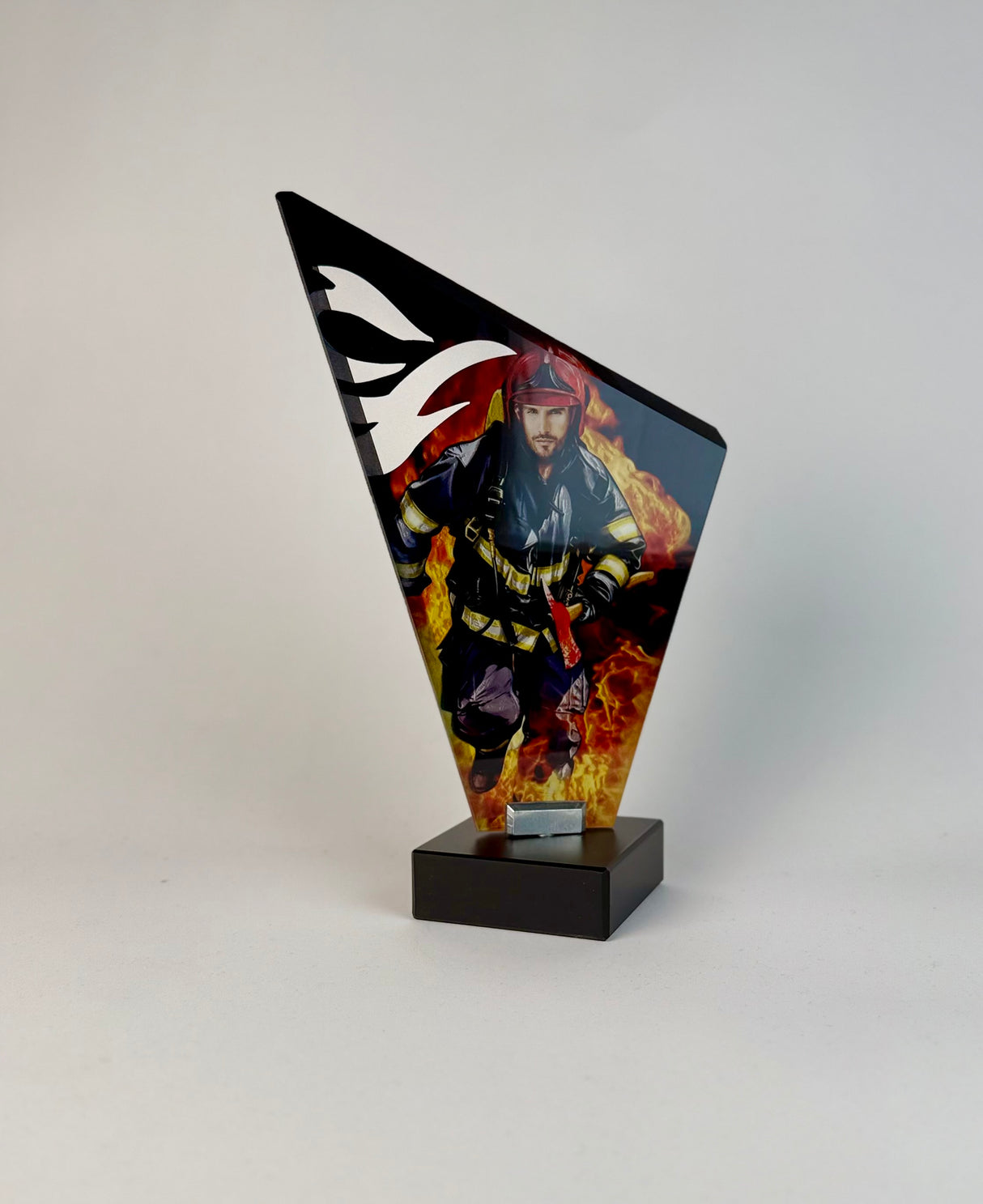 Skleněná trofej H003