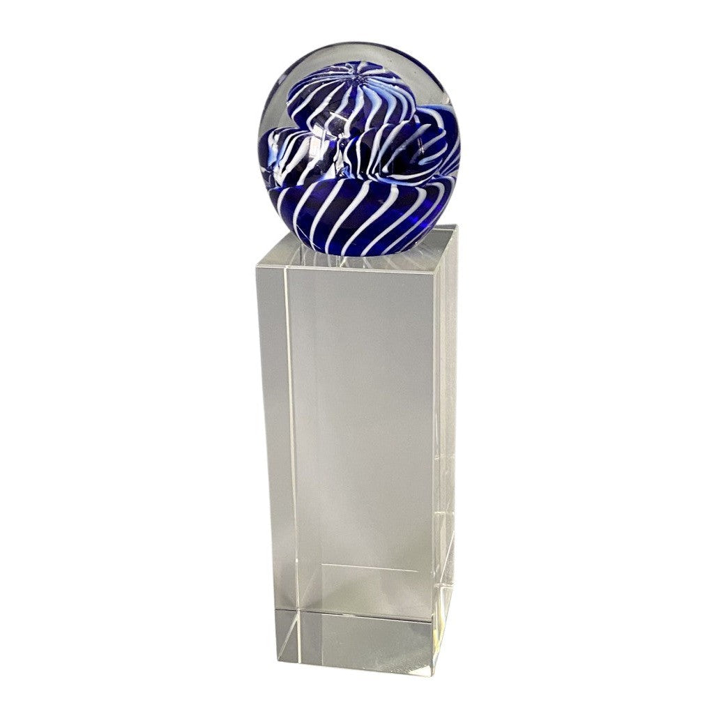 Glass golf trophy S2103