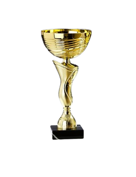 Pohár kov + plast P5908