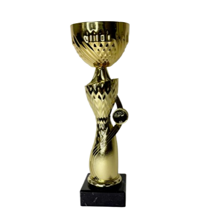 Pohár kov + plast P5959