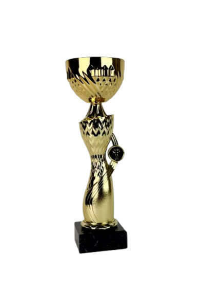 Pohár kov + plast P5959