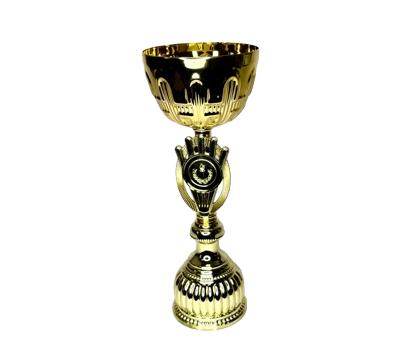 Pohár kov + plast 4138