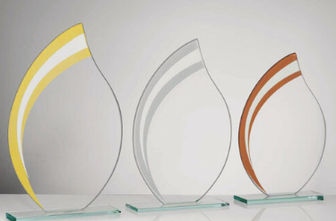 Skleněná trofej 6838