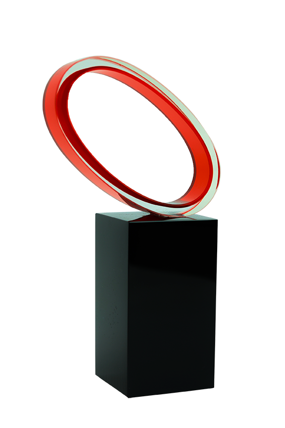 Skleněná trofej standard S2642
