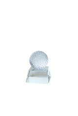 Glass golf trophy G131