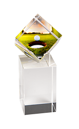 Skleněná trofej fotbal G1920