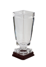 Skleněná trofej váza S2625
