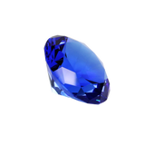 Skleněná trofej univerzal Diamant modrý