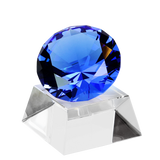 Skleněná trofej univerzal D01 Blue