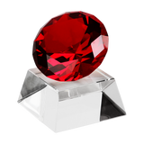 Skleněná trofej univerzal D01 Red