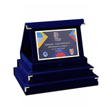 Metal diploma cartridge ECOBOX 1 silver