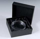 Hockey trophy Crystal puck in a black box