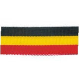 Medal ribbon black-yellow-red