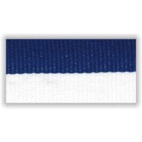 Medal ribbon blue-white