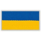 Medal ribbon blue-yellow